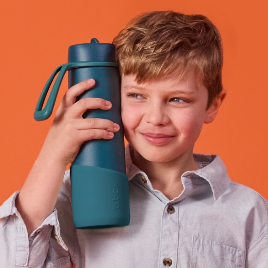 Slika Silikonska zaštita za Flip Top 690ml - midnight b.box 