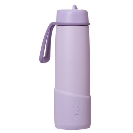 Slika Silikonska zaštita za Flip Top 690ml - lilac love b.box 