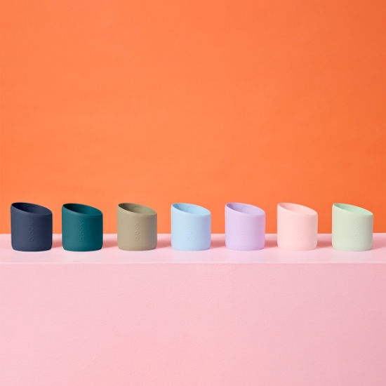 Slika Silikonska zaštita za Flip Top 690ml - lilac love b.box 