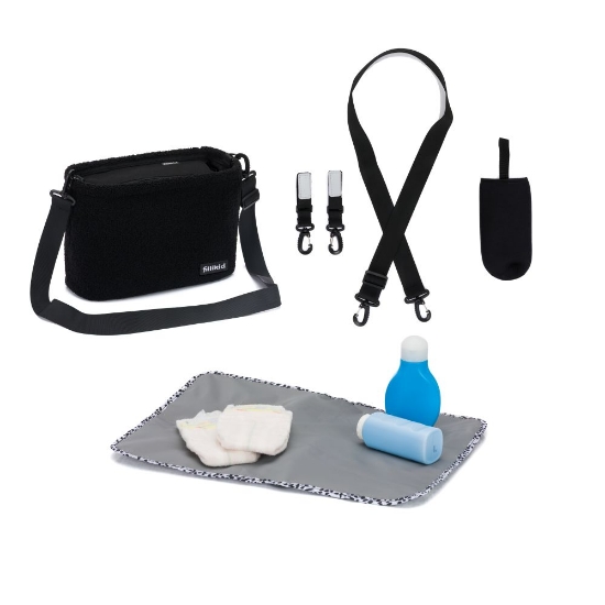 Slika Fillikid organizer za kolica Teddy, black  