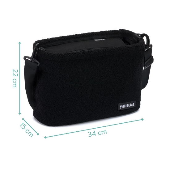 Slika Fillikid organizer za kolica Teddy, black  