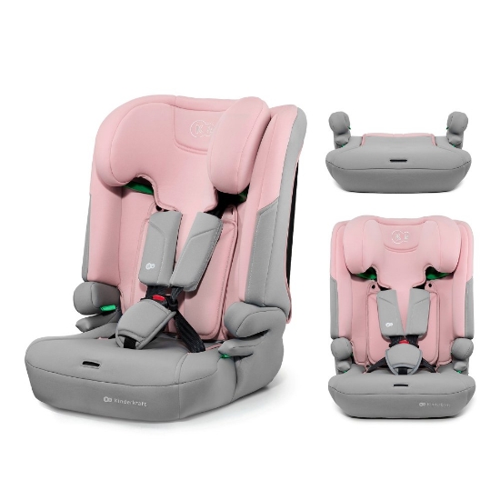 Slika Autosjedalica I-COMFY i-Size 9-36 kg (76-150 cm), Pink Kinderkraft 