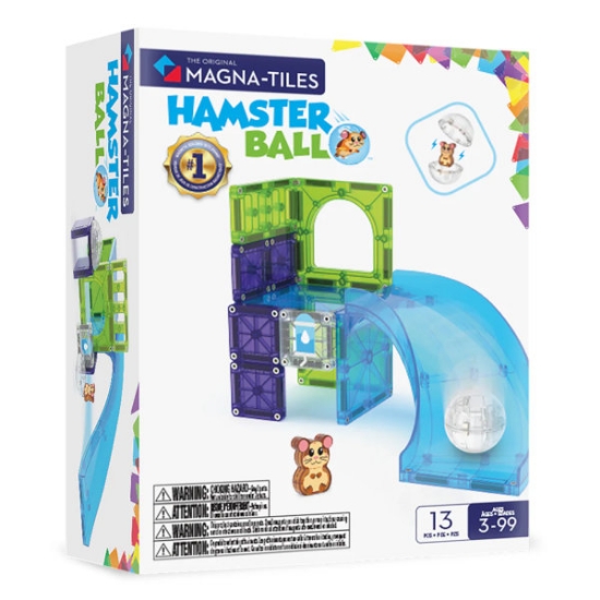 Slika Magna Tiles - Hamster Ball - 13 Magnetnih Pločica