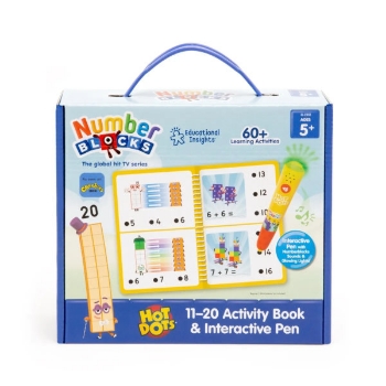 Slika Kockice Brojalice 11-20 Activity Book & Pen