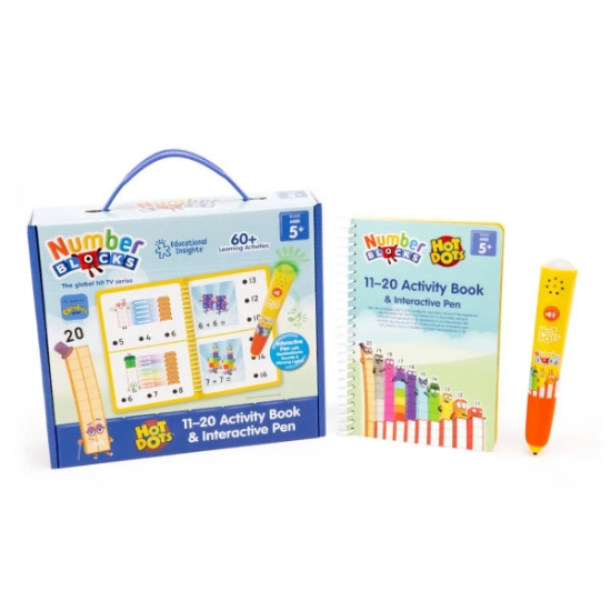 Slika Kockice Brojalice 11-20 Activity Book & Pen