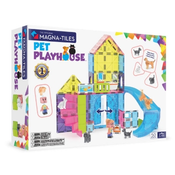 Slika Magna Tiles - Pet Playhouse - 50 Magnetnih Pločica