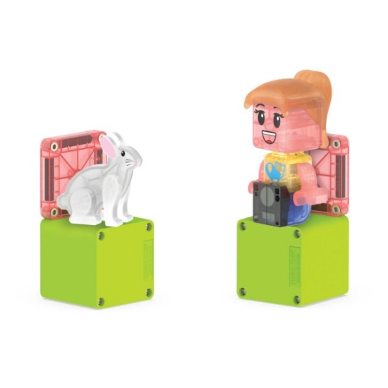 Slika Magna Tiles - Pet Playhouse - 50 Magnetnih Pločica