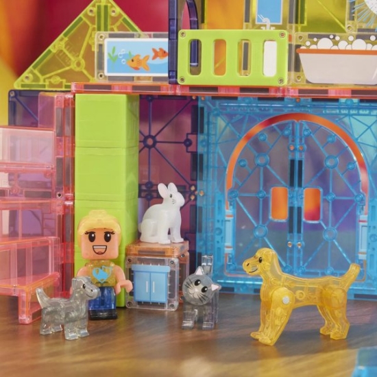 Slika Magna Tiles - Pet Playhouse - 50 Magnetnih Pločica