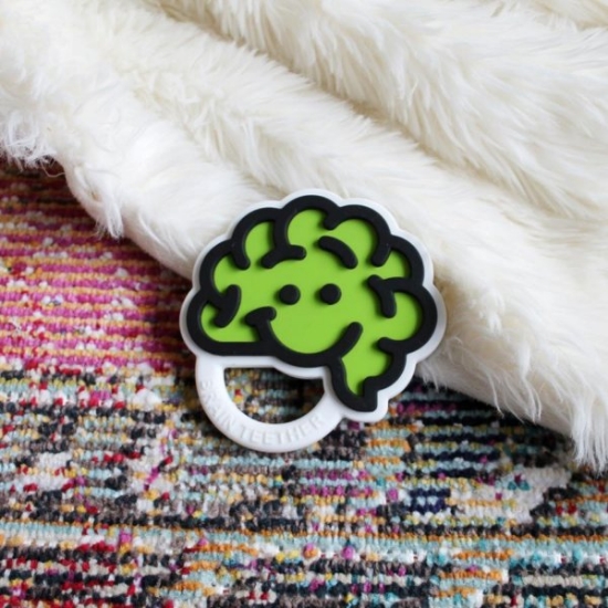 Slika Brain Teether - Zelena glodalica za bebe