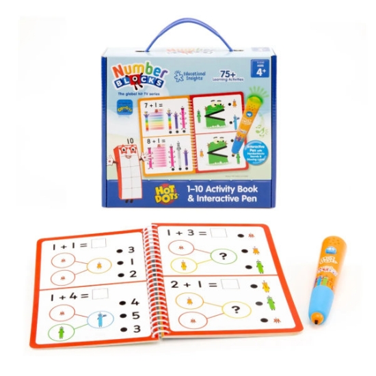 Slika Kockice Brojalice 1-10 Activity Book & Pen