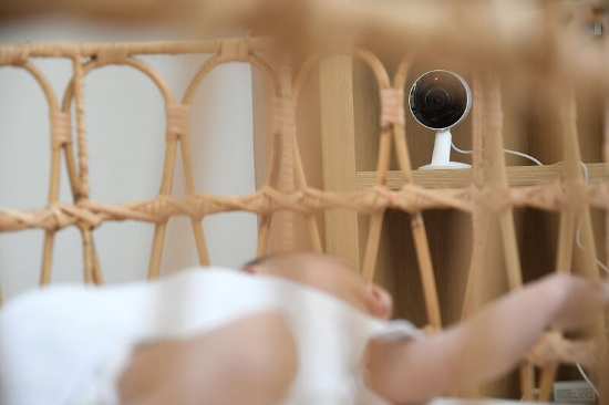 Slika Mini elektronska dadilja Zen Connect White - Beaba