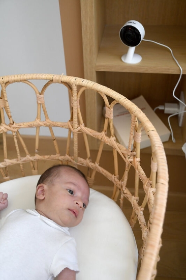 Slika Mini elektronska dadilja Zen Connect White - Beaba