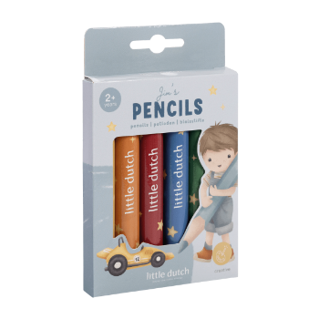 Slika Drvene bojice Jim & Friends - Little Dutch