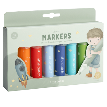 Slika Markeri Jim & Friends - Little Dutch