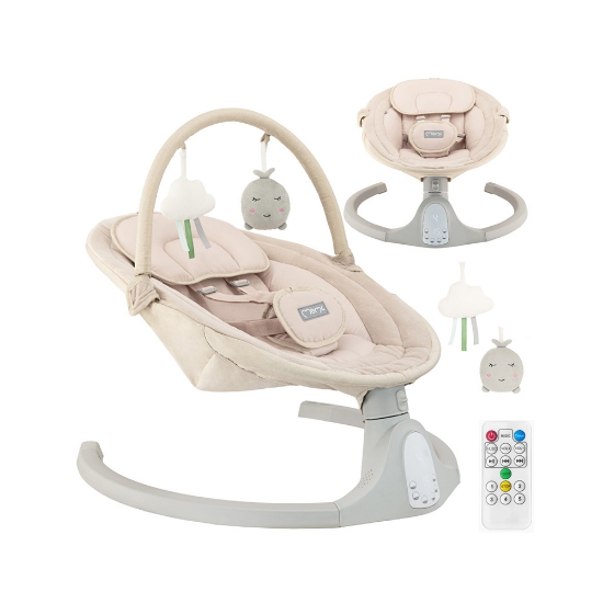 Slika Električna ljuljačka KENANI bež MoMi 