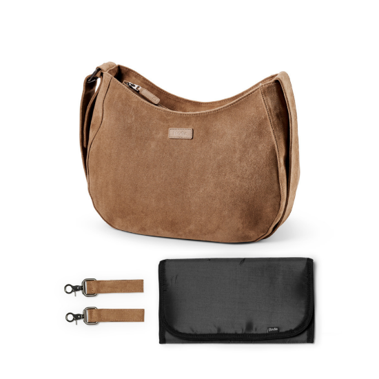 Slika Torba za previjanje (moon bag) - Caramel Brown