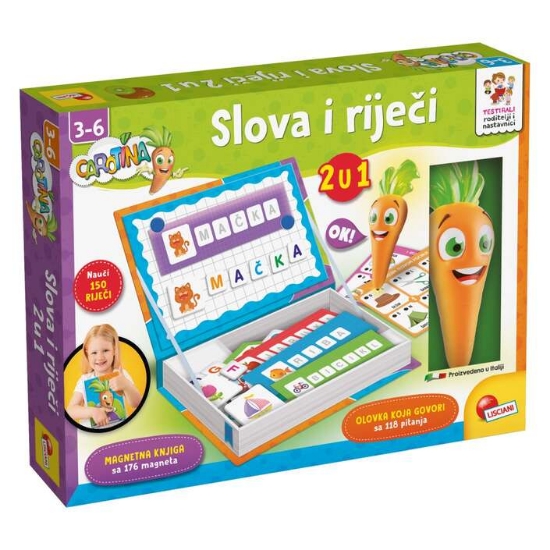 Slika Slova i riječi 2u1 HR110032 LISCIANI 