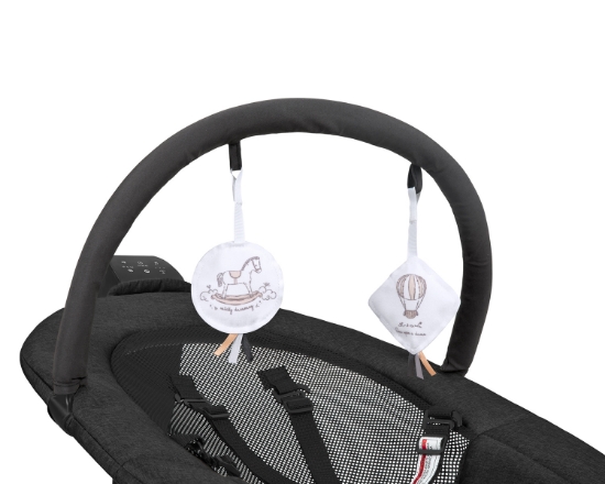 Slika Električna njihaljka Zazu - Crna Kikka Boo