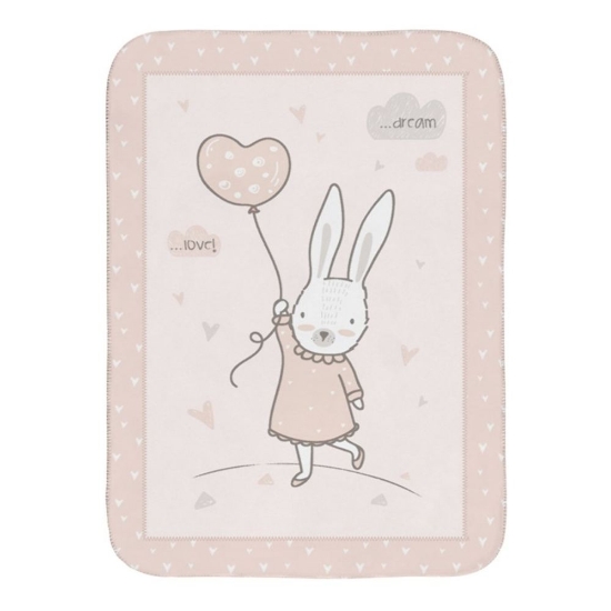 Slika Deka Soft 110x140 - Rabbits In Love Kikka Boo 