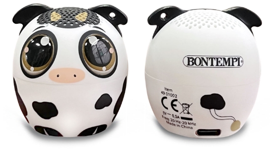 Slika Mini bežični mikrofon u obliku životinja, 4 sort 49 0100 BONTEMPI 