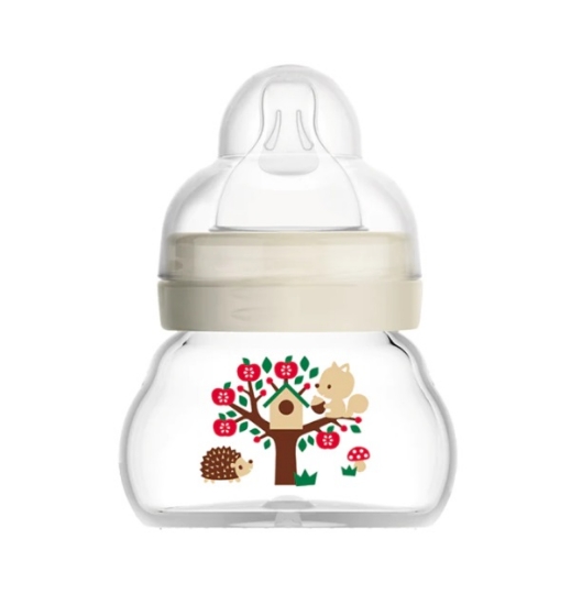 Slika Staklena bočica 90 ml 0+mj sort MAM