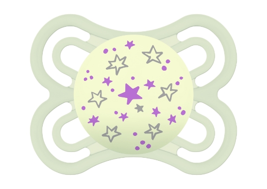 Slika Duda varalica silikonski Perfect night 2-6 mj. 1 kom sort MAM