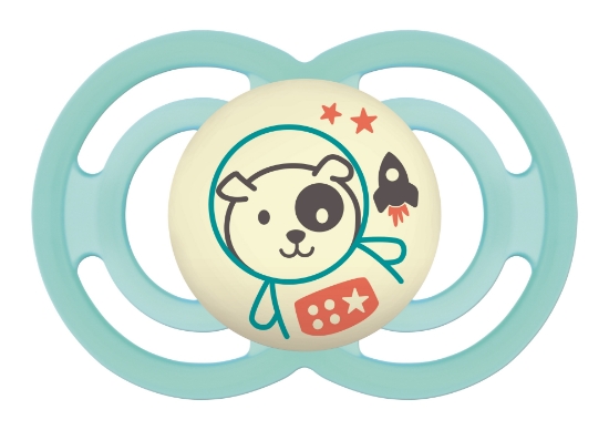 Slika Duda varalica - silikon Perfect night 6+ mes. 1 kom sort MAM