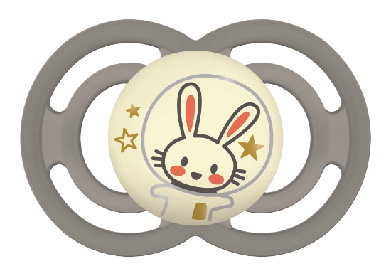 Slika Duda varalica - silikon Perfect night 6+ mes. 1 kom sort MAM