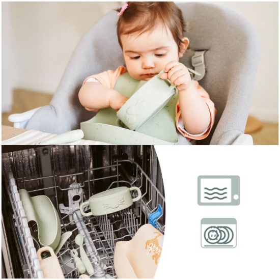 Slika Set za jelo First Meal - Mini Arty BabyMoov 