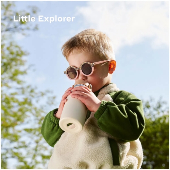 Slika Bočica od nehrđajučeg čelika Little Explorer - Ivory BabyMoov 