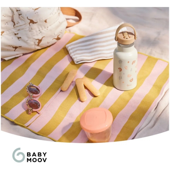 Slika Bočica od nehrđajučeg čelika Little Explorer - Ivory BabyMoov 