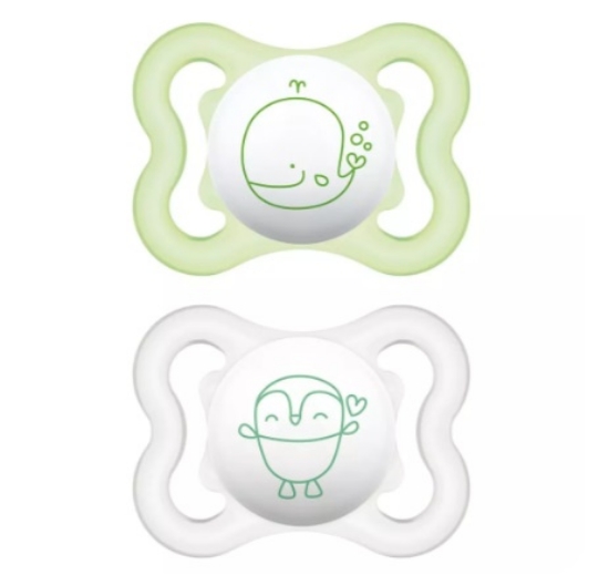 Slika Duda varalica silikonska Air 2/1 2-6 m sort MAM