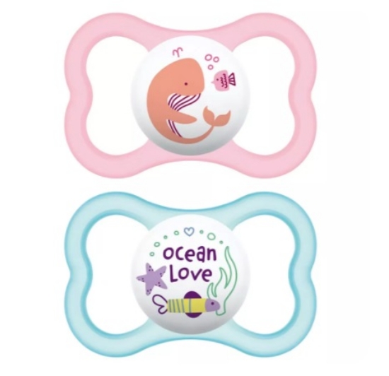 Slika Duda varalica silikonska Air 2/1 6+ sort MAM