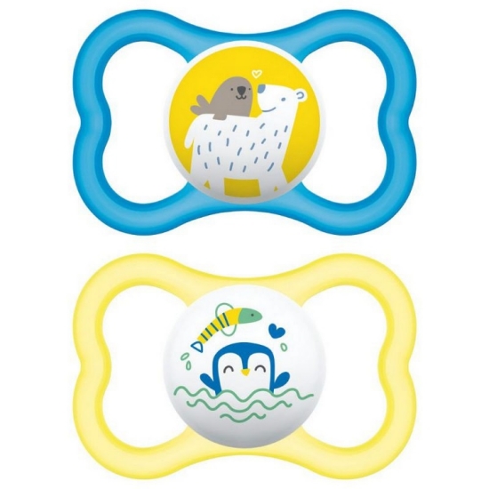 Slika Duda varalica silikonska Air 2/1 6+ sort MAM