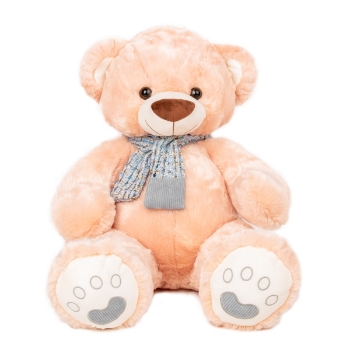 Slika Plišana igračka Medvjedić sa šalom 52 cm - Blue Amek 