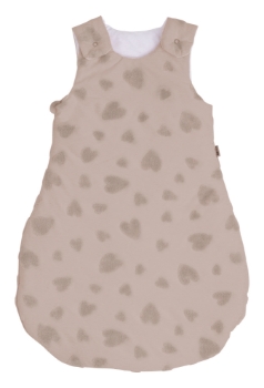 Slika Vreća za spavanje - zimska beige 50/56/62/68 0-6 mj srca beige 87400 BUBABA BY FREEON 