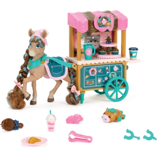 Slika Figura Wild Manes Cocoain konj i kočija pekarnica 723294 JAKKS PACIFIC