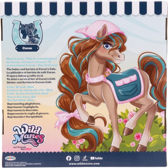 Slika Figura Wild Manes Cocoain konj i kočija pekarnica 723294 JAKKS PACIFIC