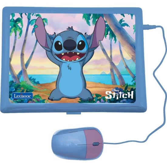 Slika Laptop – 124 aktivnosti na hrvatskom i slovenskom jeziku Stitch JC598Di24 LEXIBOOK 