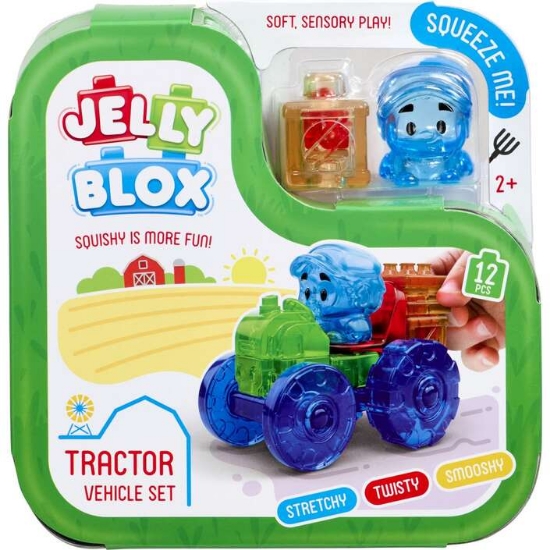 Slika Kocke Jelly Blox Tractor set 12 kom 932945.406 GOLIATH 
