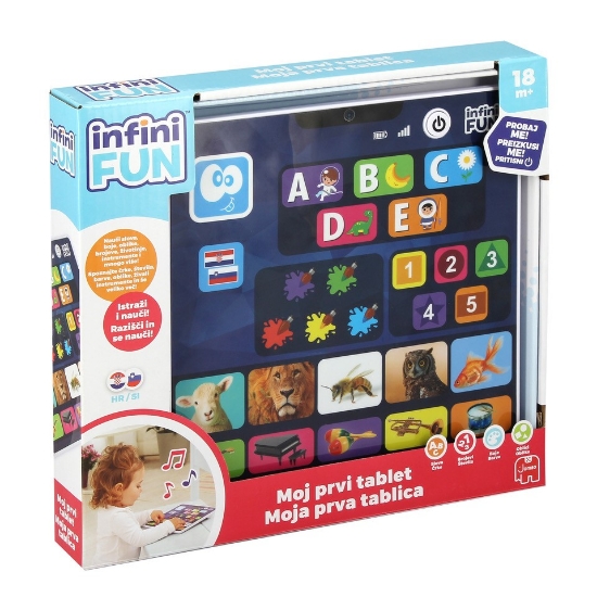 Slika Moj prvi tablet HR/SI S1146 INFINIFUN 