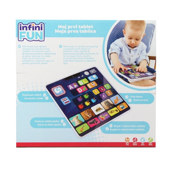 Slika Moj prvi tablet HR/SI S1146 INFINIFUN 