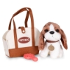 Slika Plišani Bigl u torbi s četkom za njegu 3 god +