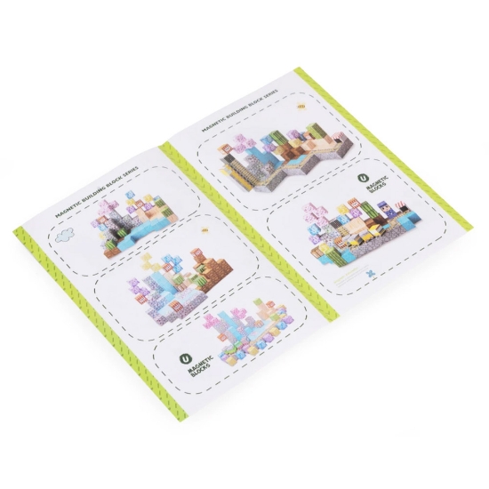 Slika Magnetni set građevinski blokovi Kamen - 88 dijelova