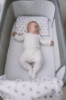 Slika Posteljina za kolijevku/košaru srca bež 87158 BUBABA BY FREEON 
