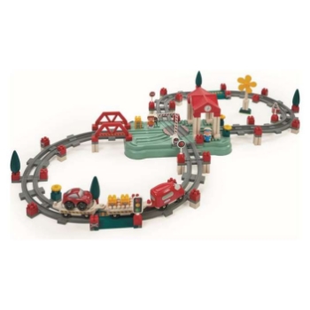 Slika Kocke - Seoski vlak u kutiji, 140 kom 1348 ECOIFFIER 