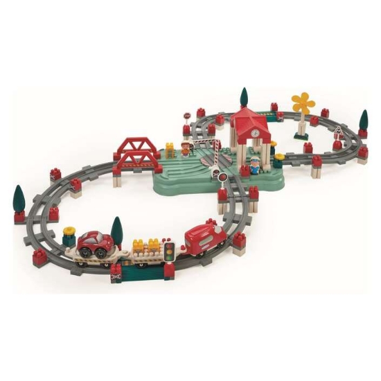 Slika Kocke - Seoski vlak u kutiji, 140 kom 1348 ECOIFFIER 