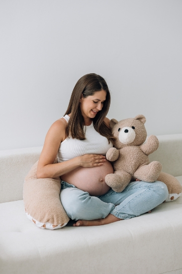 Slika Jastuk za trudnicu i dojilju medvjedići beige 87196 BUBABA BY FREEON 