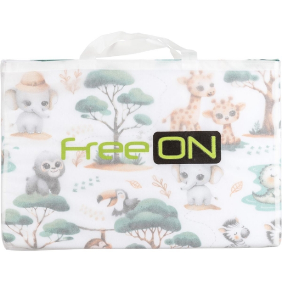 Slika Madrac za prijenosni krevetić sklopivi 120x60 cm safari carstvo 87172 BUBABA BY FREEON