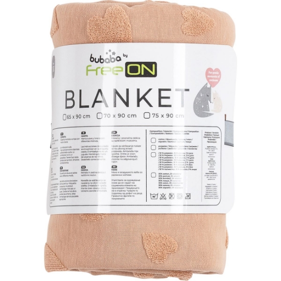 Slika Dekica srca narančasta 87301 BUBABA BY FREEON 